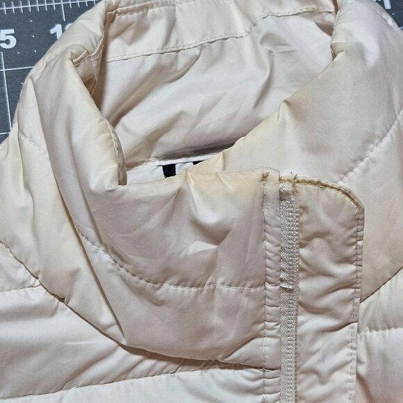 The North Face Canyonlands Hybrid Woman's Ivory Lightweight Quilted Jacket Flaw - Picture 9 of 16